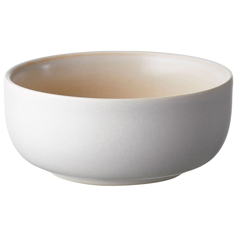 North Bowl 11 cm, Matte White/Matte Sand