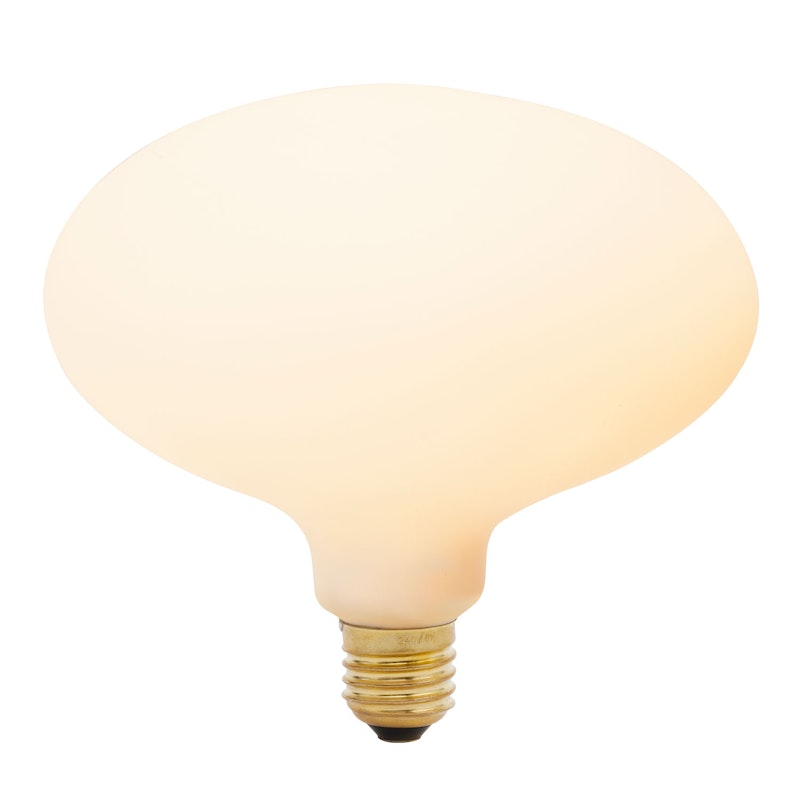 Oval Light Bulb E27 LED 6W Porcelain