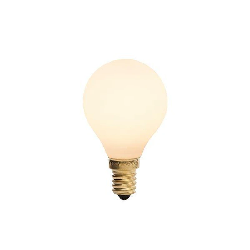 Porcelain I E14 3W LED 2700K 180lm, Matt porcelain