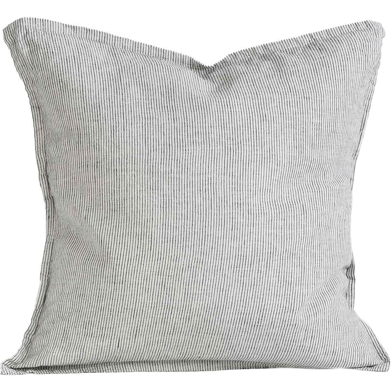 Linen Cushion Cover 50x50 cm, Pinstripe