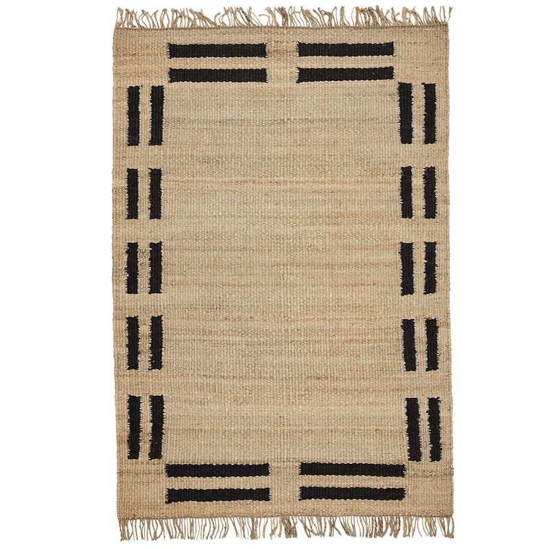 Edge Hemp Rug 200x300 cm,