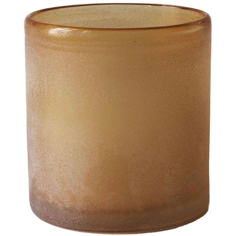 Frost Candle Holder S, Amber