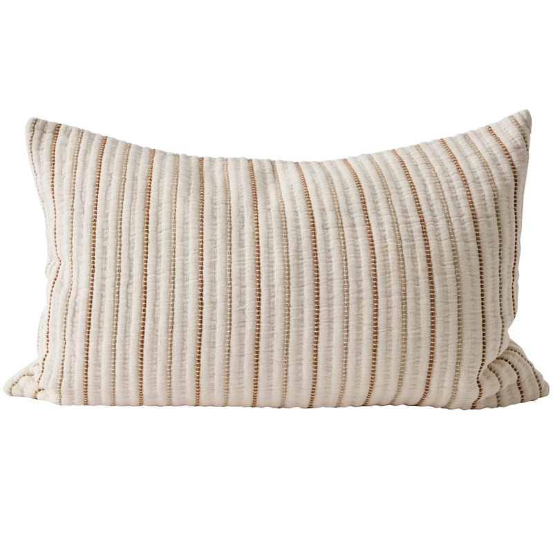 Lola Cushion Cover 40x60 cm, Beige/Brown