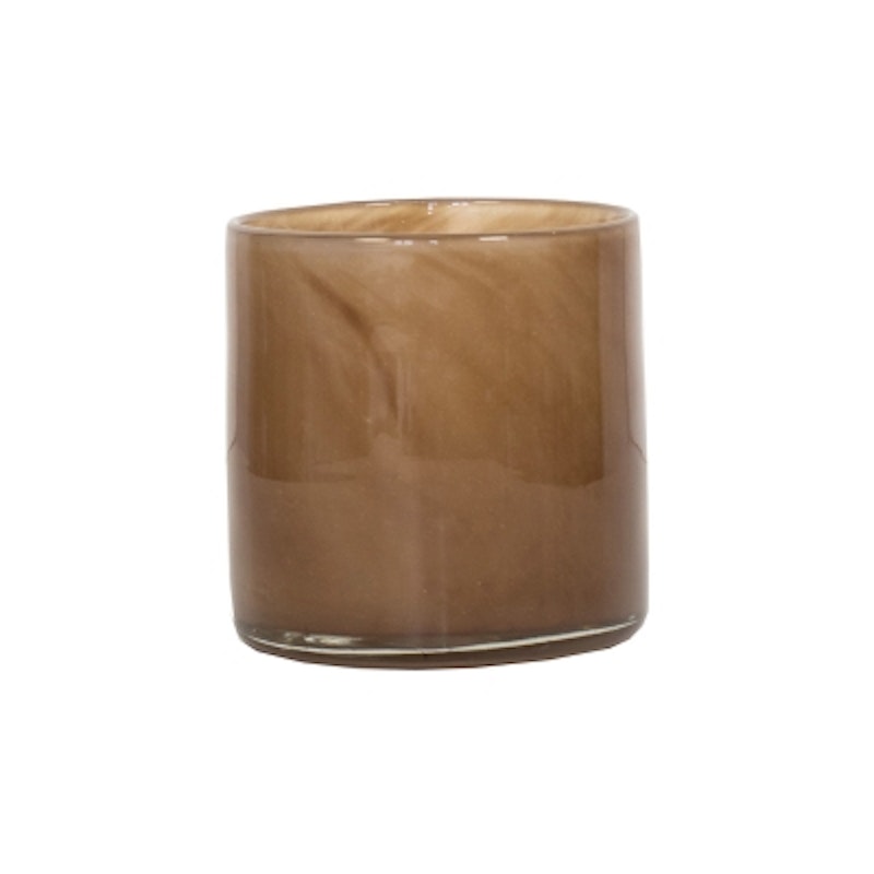 Lyric Candle Holder S, Brown