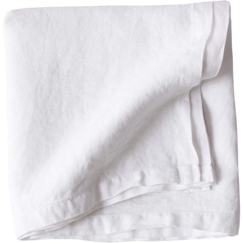 Tablecloth Linen 175x175 cm, White