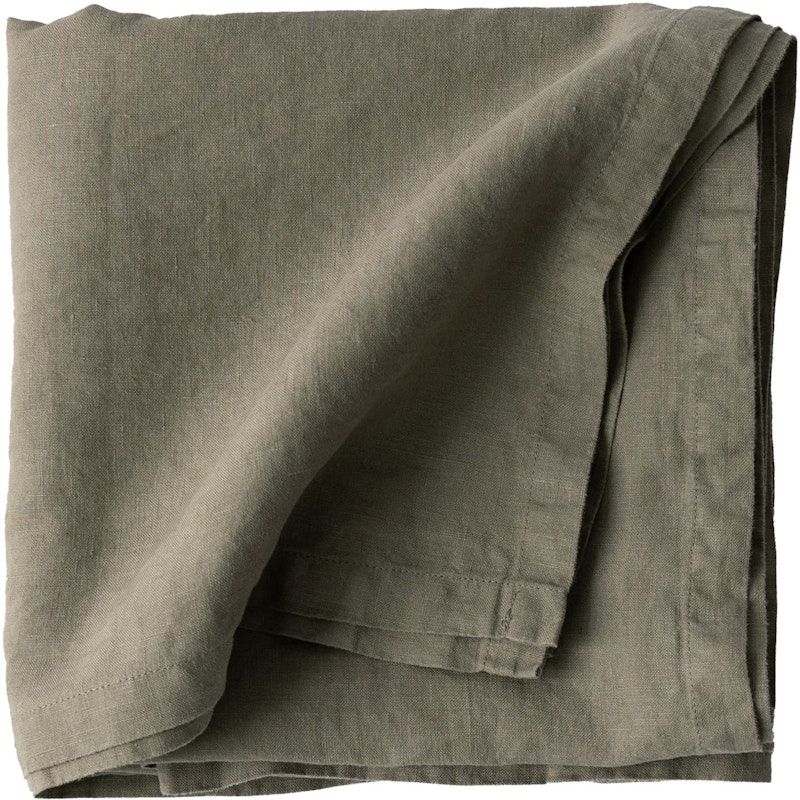 Tablecloth Linen 175x175 cm, Olive