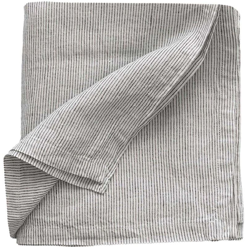 Tablecloth Linen 175x175 cm, Pinstripe