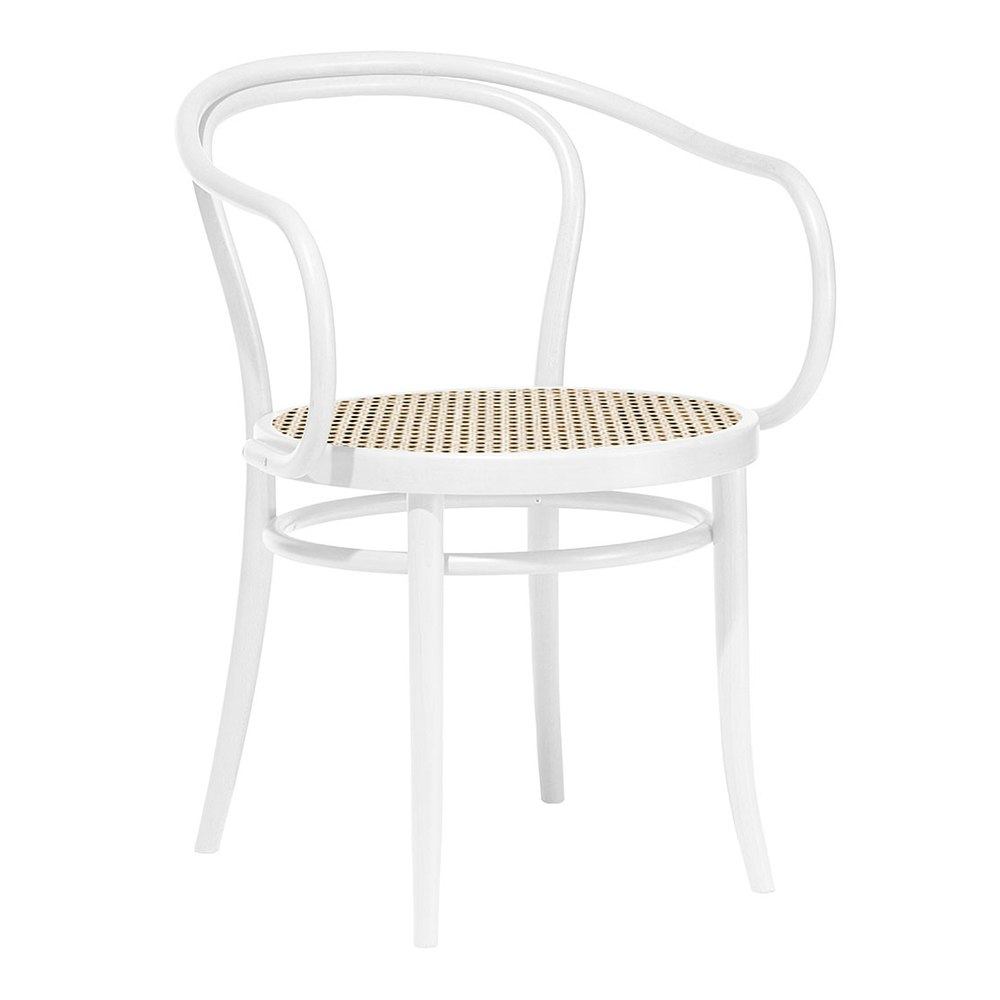 No 30 Armchair Cane, White from TON | RoyalDesign