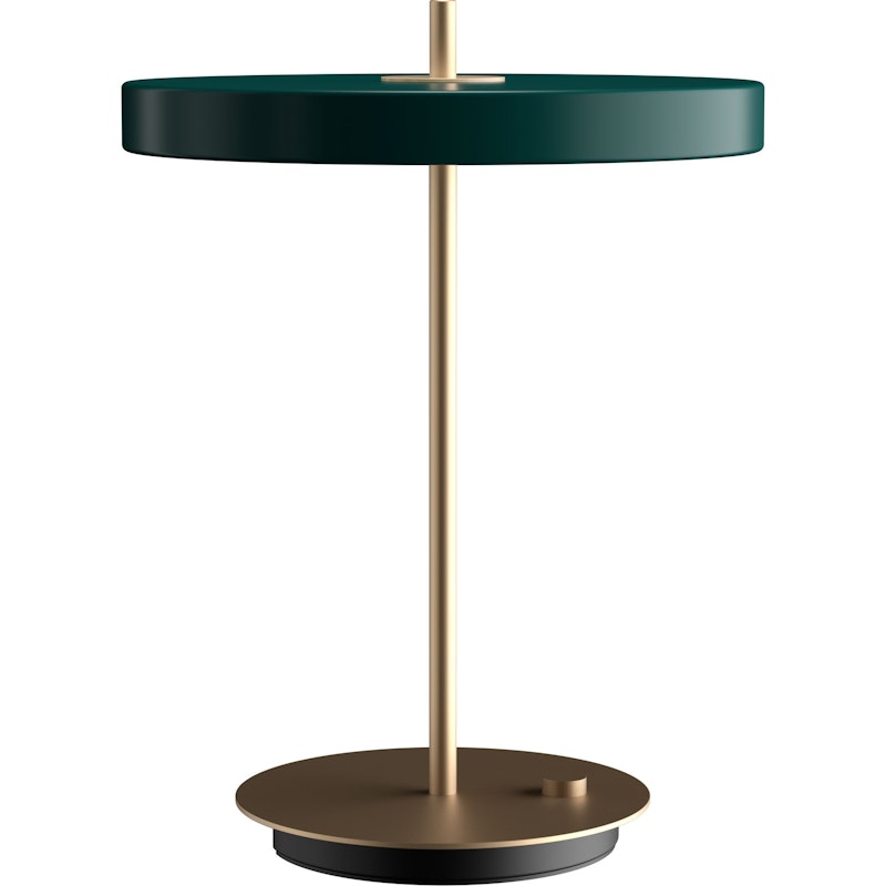 Asteria Table Lamp, Forest Green