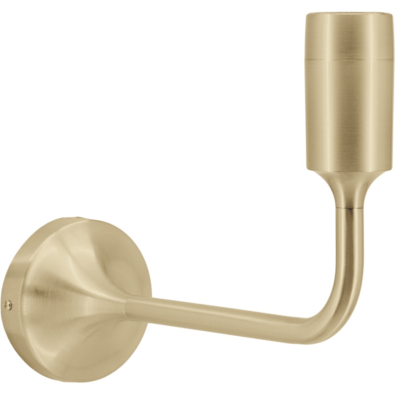 Santé Wall Lamp, Brushed Brass