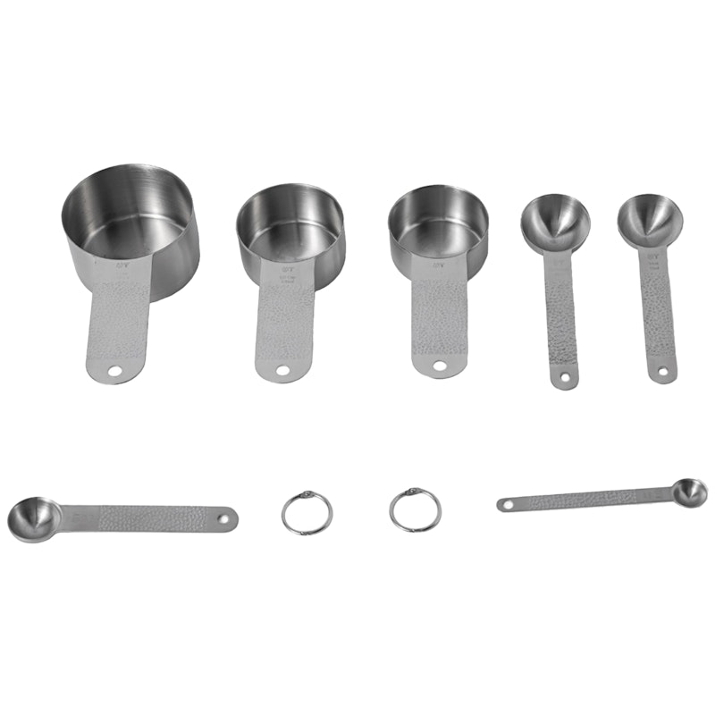 Frost Measuring Cups 7 Pieces,  Silver