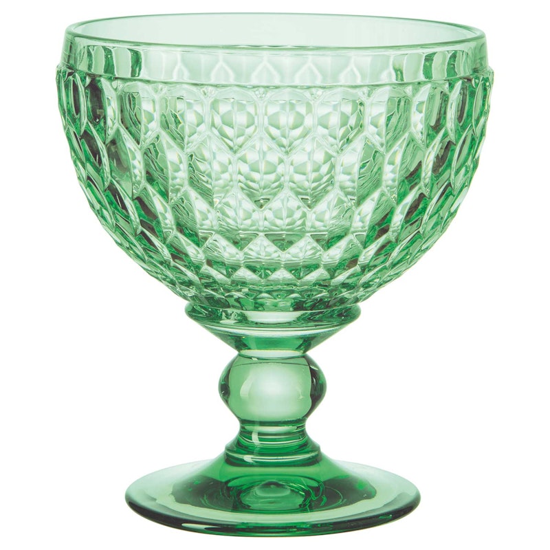 Boston Coloured Champagne Coupe 40 cl, Green