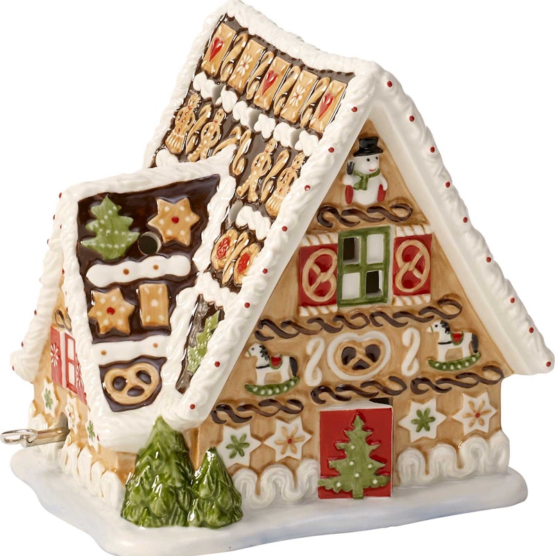 Christmas Toy's Gingerbread House Music Box