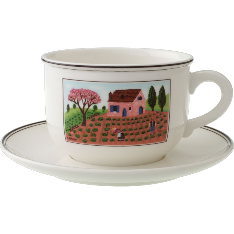 Design Naif Breakfast Cup With Saucer