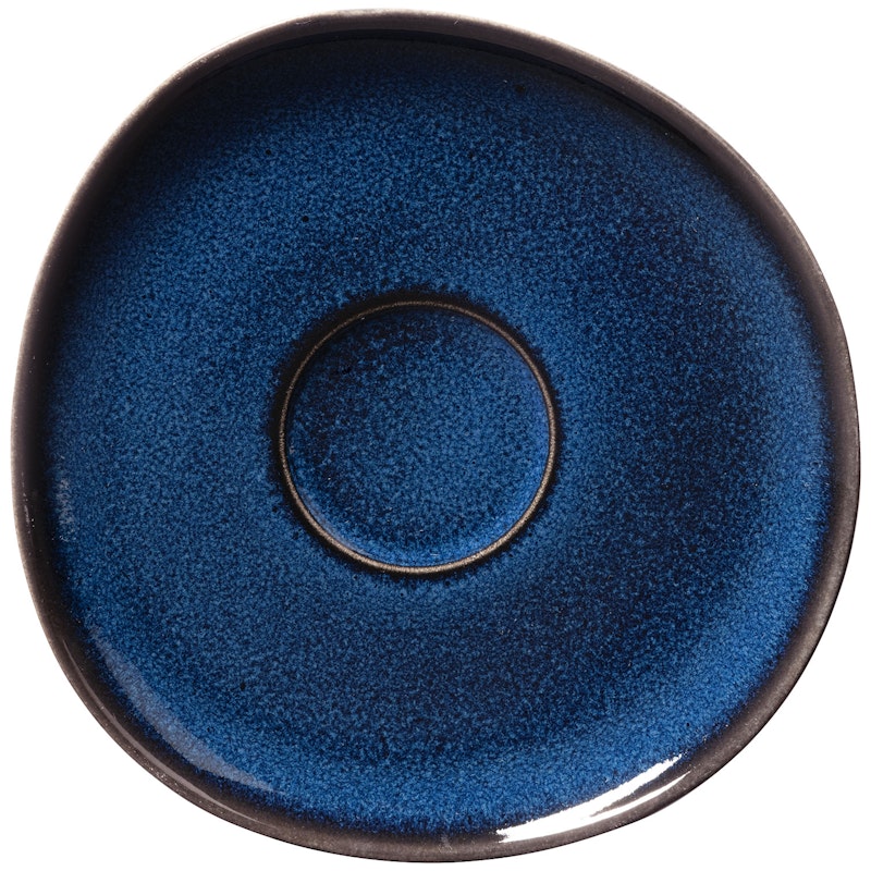 Lave Coffee Saucer, Blue