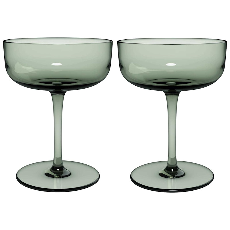 Like Champagne Glass 2-pack, Sage