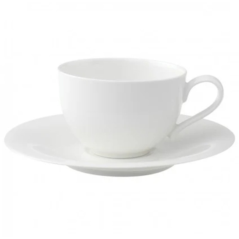 New Cottage Basic Coffee Cup With Saucer