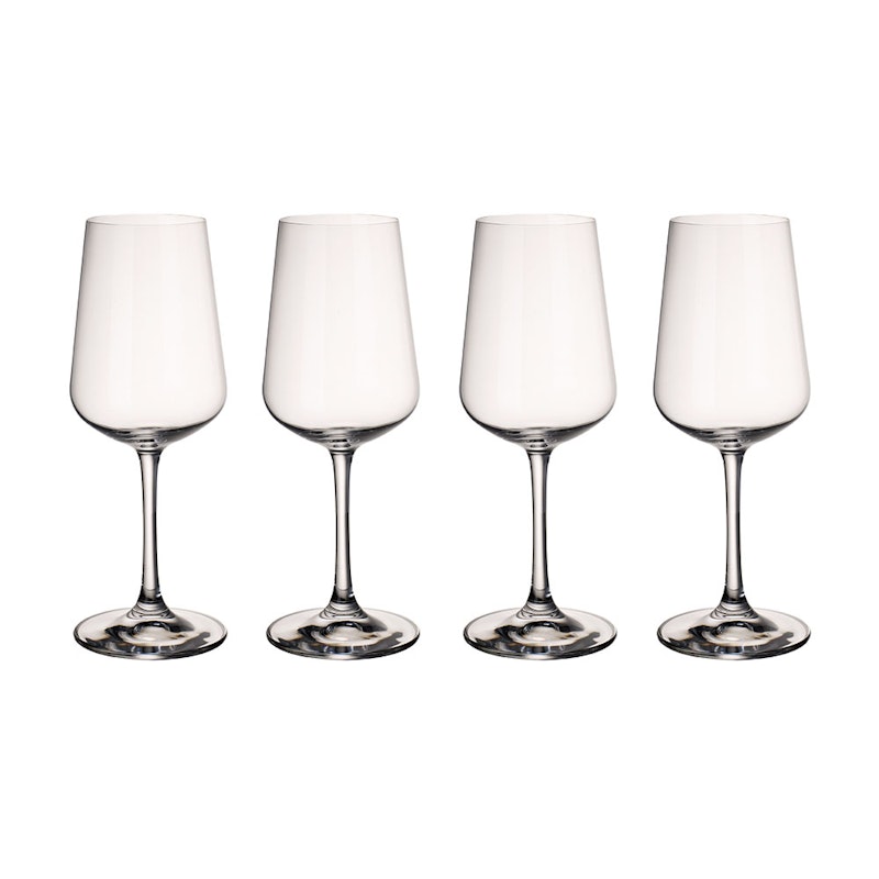 Ovid White Wine Glass 38 cl Set Of 4