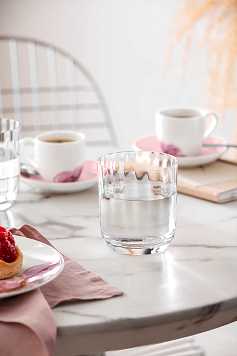 Villeroy & Boch カラフルガラス皿 Rose Garden Water Glass 4-pack from Villeroy & Boch