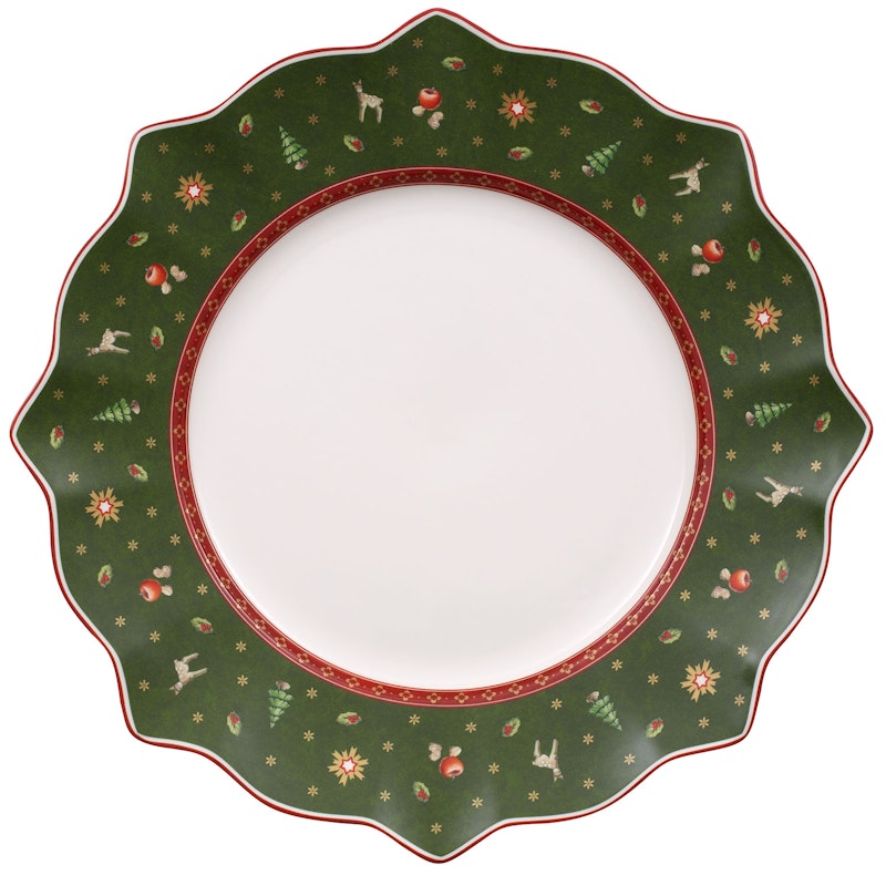 Toy's Delight Plate, Green