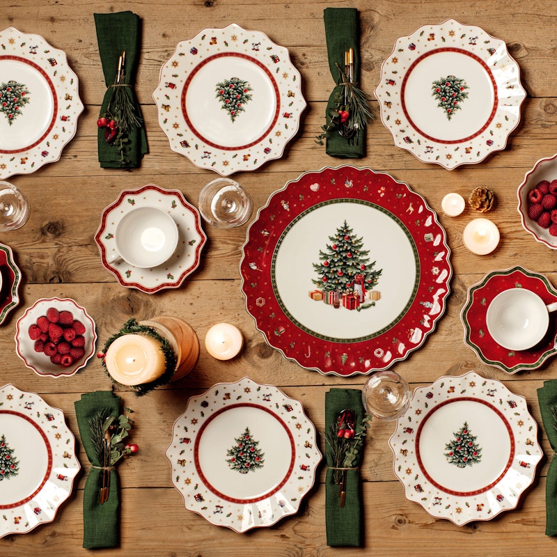 Villeroy & Boch クリスマス皿 2枚セット Toy's Delight Plate, 12-pack from Villeroy & Boch | RoyalDesign