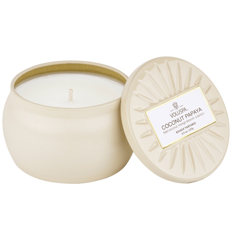 Minitin Scented Candle, Coconut Papaya