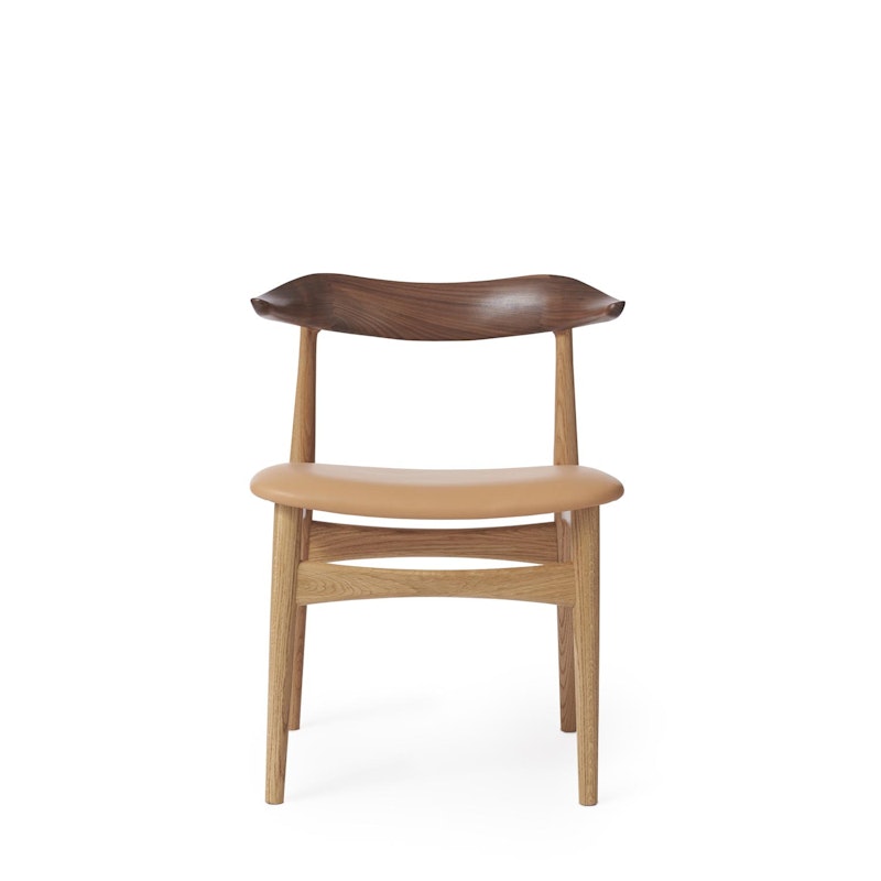 Cow Horn Chair, Nature / Oiled Walnut / Oak