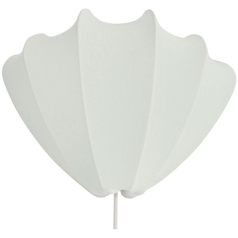 Anna Wall Lamp Cotton, White