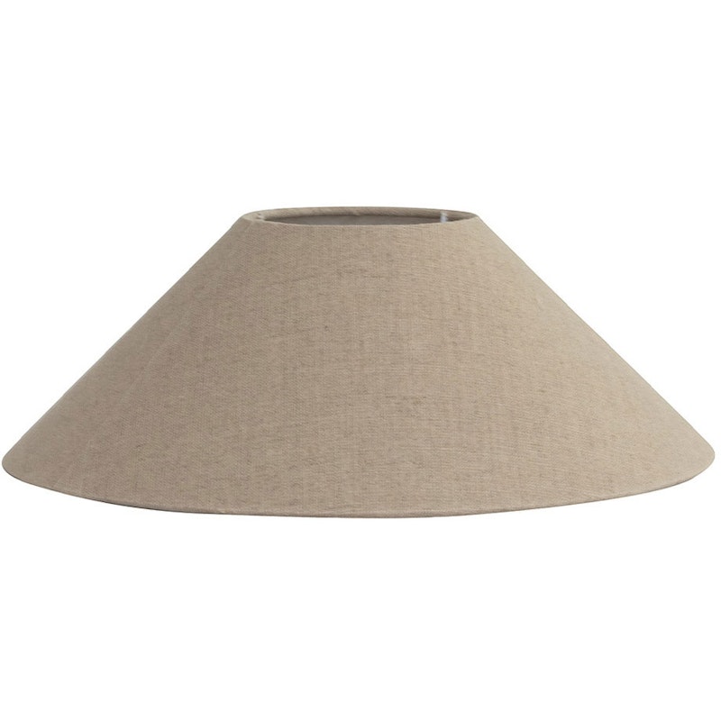 Basic Lampshade Flat 42 cm, Natural
