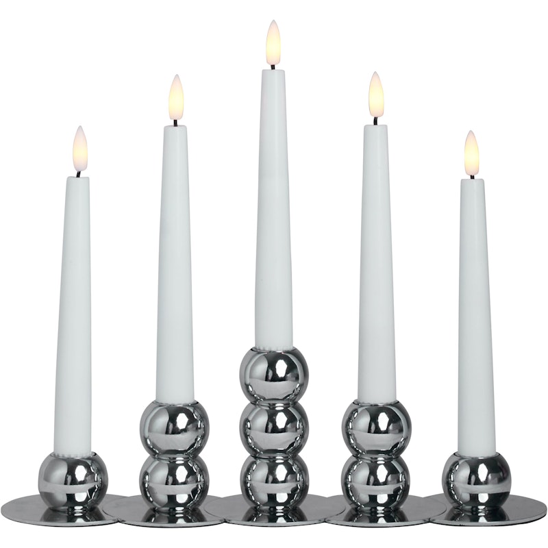 Lykke Advent Candle Holder, Chrome