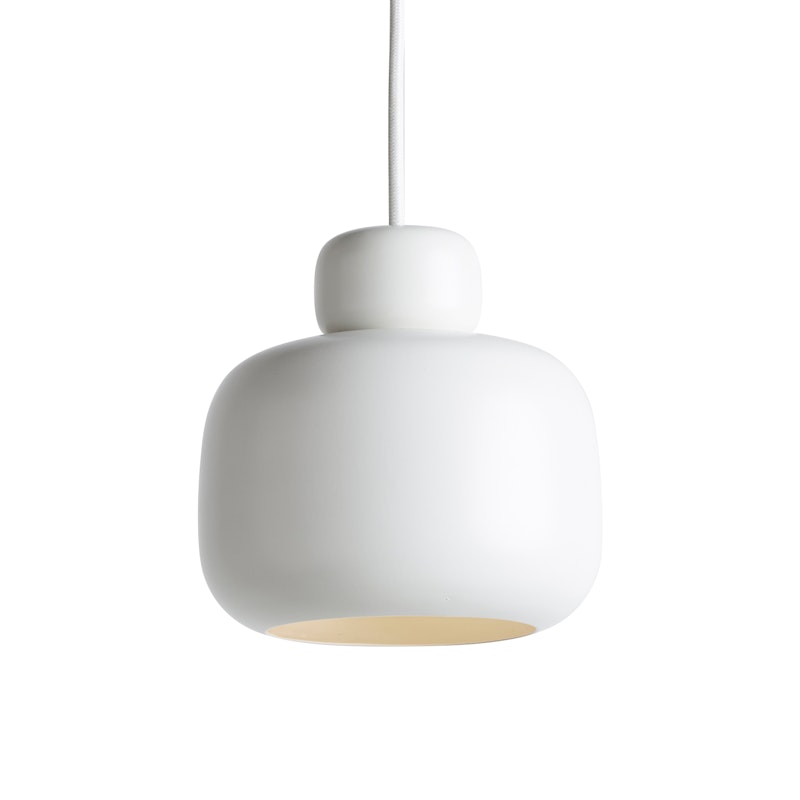 Stone Pendant S, White