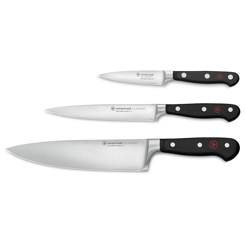 Classic Knife Set, 3-pack from Wüsthof | RoyalDesign