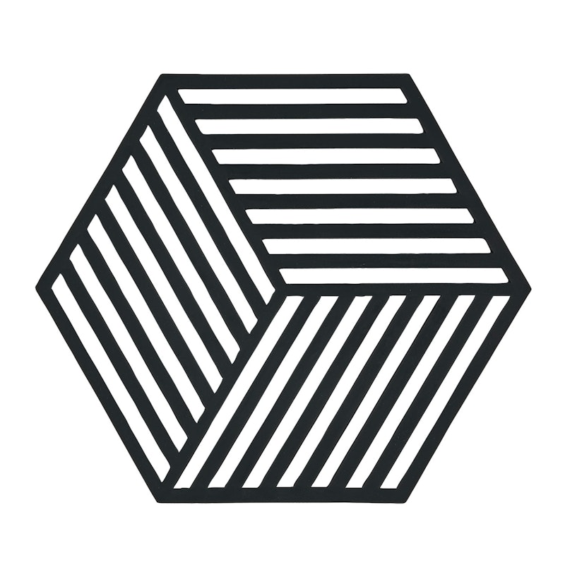 Hexagon Trivet, Black