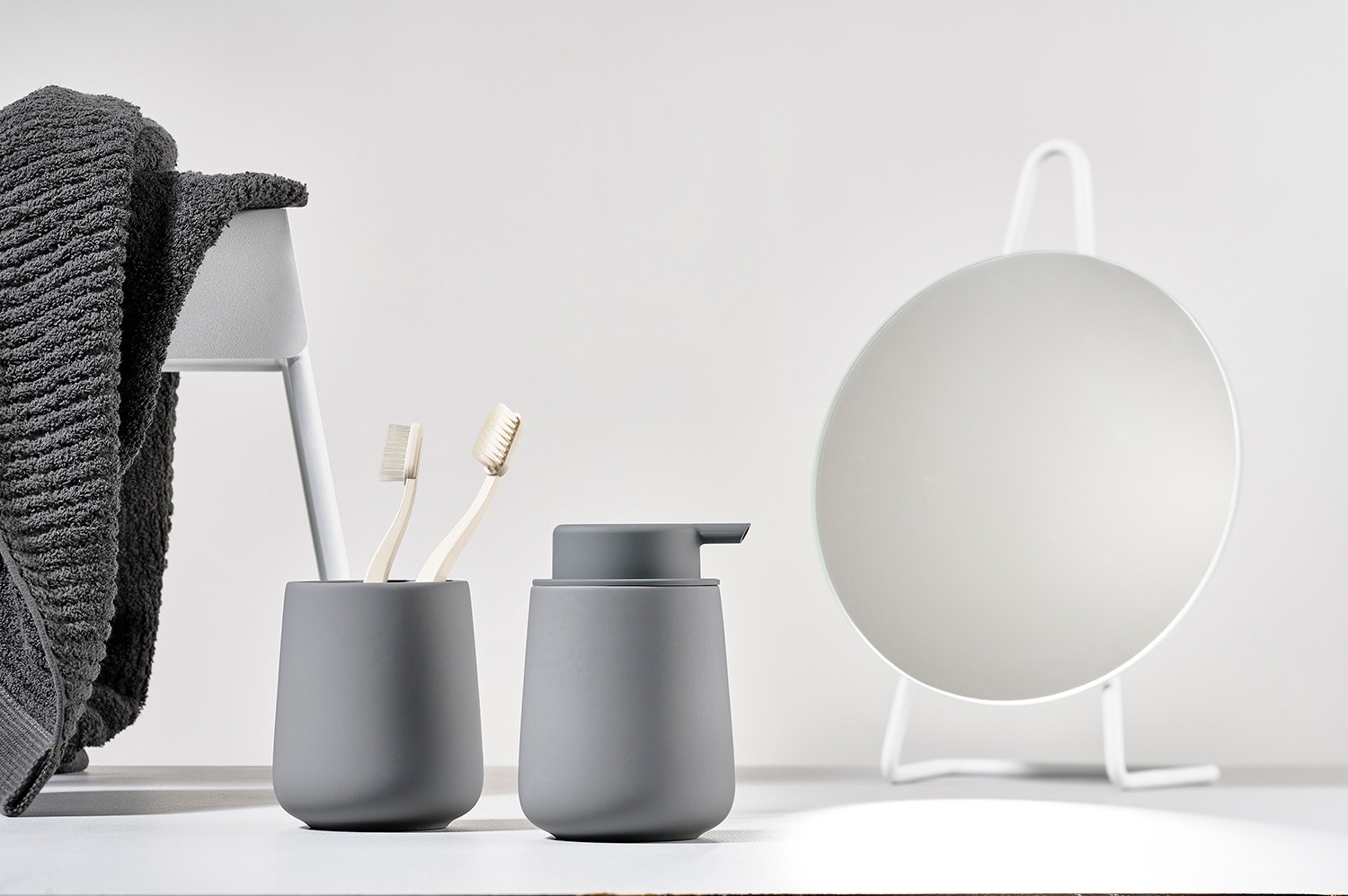 Nova One Soap Dispenser, Matcha Green from Zone Denmark | RoyalDesign