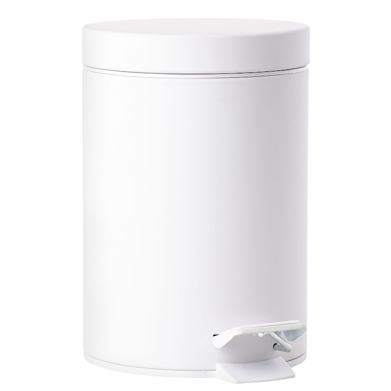 Solo Pedal Bin 3 l, White