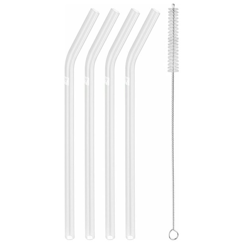 Sorrento Straw Curved, 4-pack