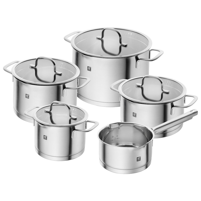 True Flow Pot Set 5 Pieces