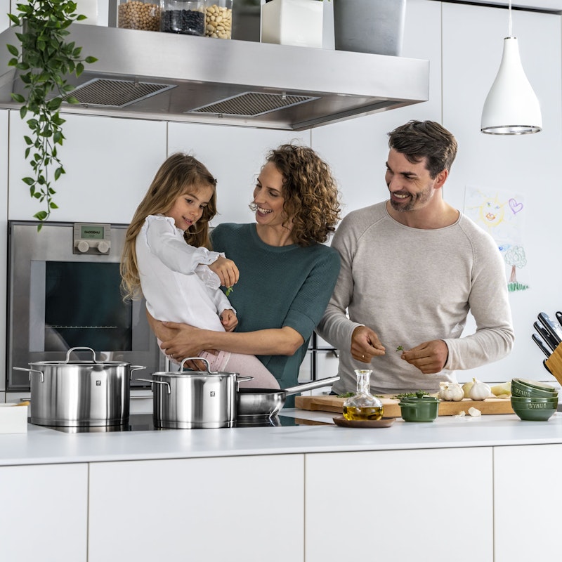 True Flow Pot Set Stainless Steel 3 Pieces from Zwilling | RoyalDesign